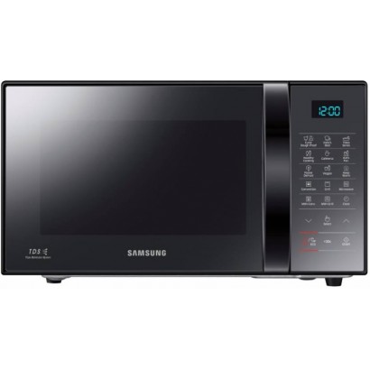 Samsung 21 L Convection Microwave Oven  (CE76JD-M/TL, Mirror Black)